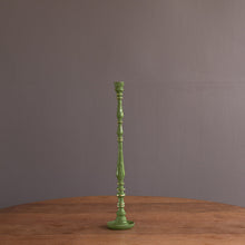 Load image into Gallery viewer, Pair Crosby Large Candlestick Holder, Leaf Green