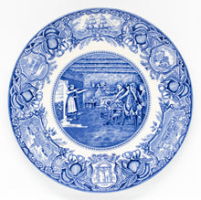 Load image into Gallery viewer, Georgia Blue Dinner Plate