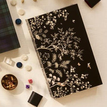 Load image into Gallery viewer, Backgammon Set, Black Chinoiserie
