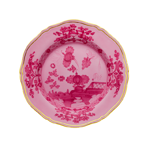 Ginori Oriente Dessert Plate, Porpora