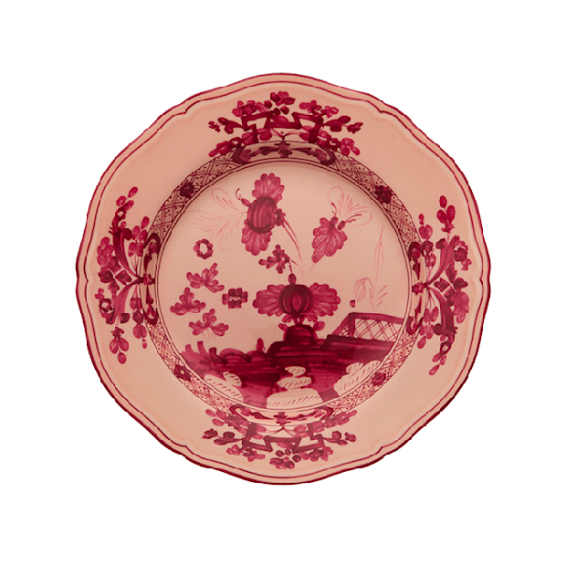Ginori Oriente Dessert Plate, Vermiglio