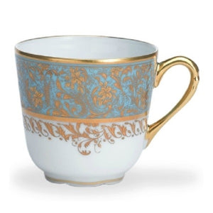 Bernardaud Eden Turquoise Coffee Tall