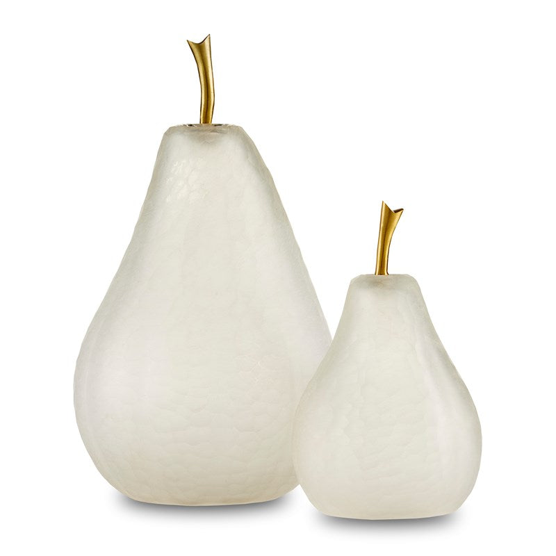 Large Glass Pear