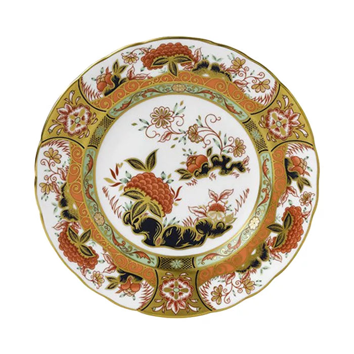 Royal Crown Derby Imari Accent Plate, Imperial Garden