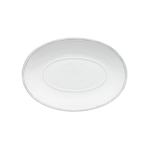 Friso Oval Platter 11.75" White