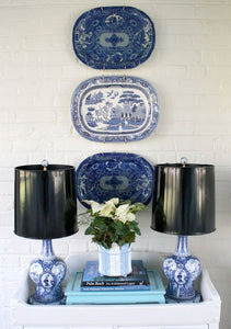 Blue & White Wall Plate