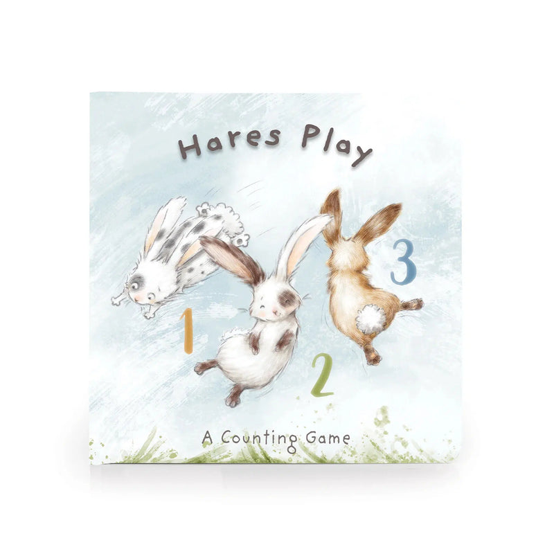 Hares Play- A Coloring Book