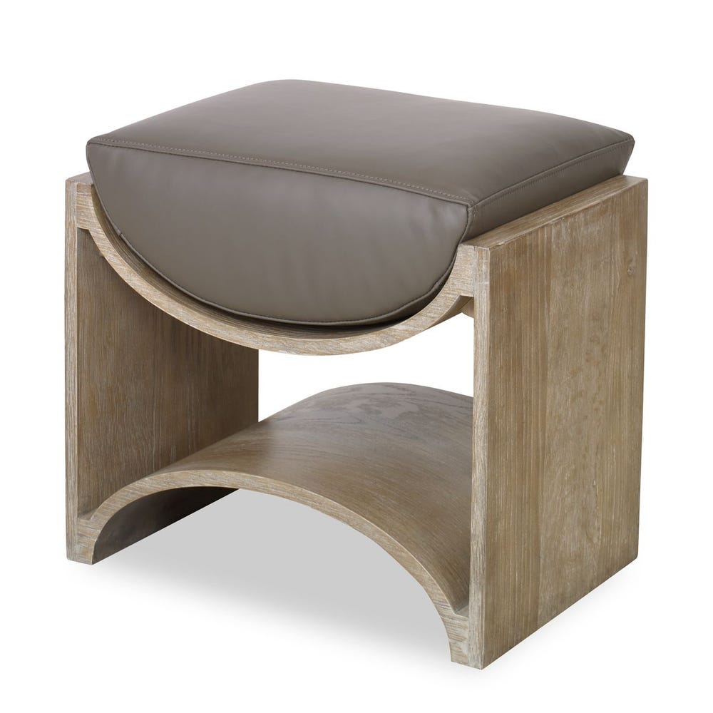 Cradle Bench Weathered Oak