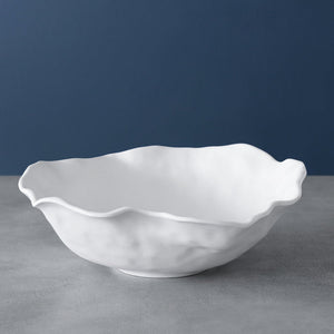 Beatriz Ball Nube Large Round Bowl, White