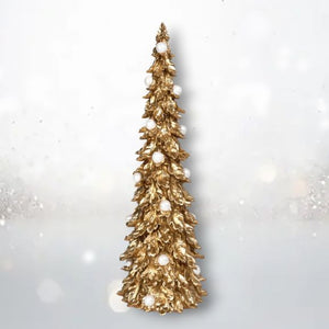 25" Gold Tree w/Pearls