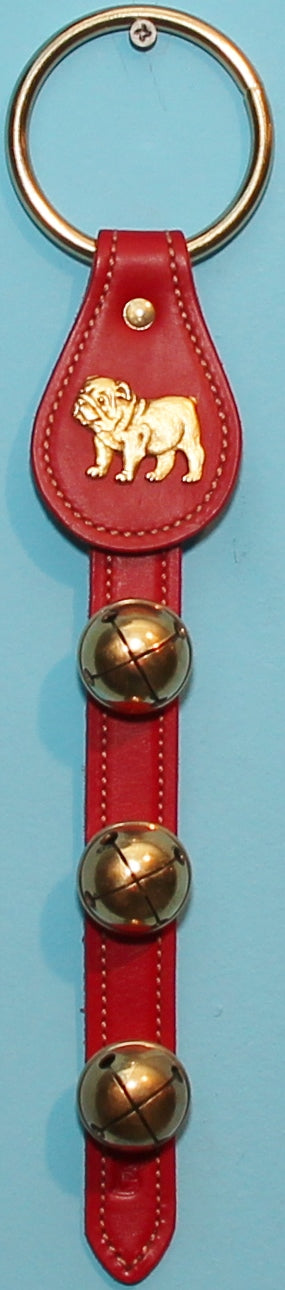 Lg Bulldog Charm Doorknob Strap