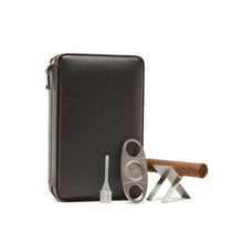 Load image into Gallery viewer, Liam Cigar Travel Case, Black
