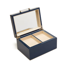 Load image into Gallery viewer, Kendall Small Jewelry Box, Navy
