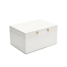 Load image into Gallery viewer, Kendall Small Jewelry Box, White
