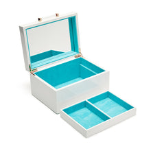 Load image into Gallery viewer, Kendall Small Jewelry Box, White
