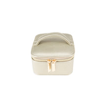 Load image into Gallery viewer, Leah Travel Jewelry Case w/ Pouch, Gold
