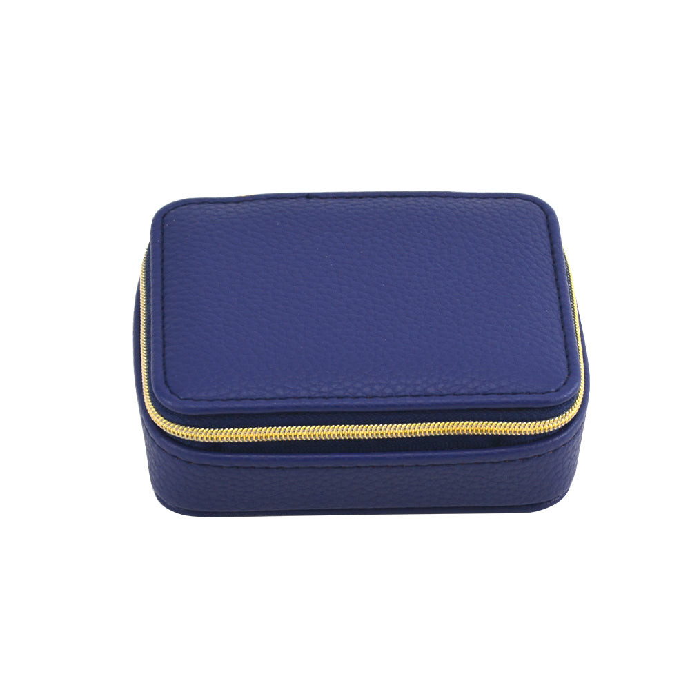 Leah Travel Pill Box, Navy