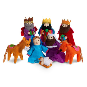 6" Felt Nativity