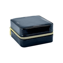 Load image into Gallery viewer, Pearl Jewelry Travel Case, Navy
