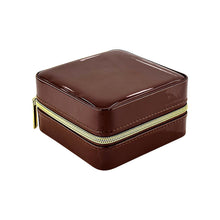 Load image into Gallery viewer, Pearl Jewelry Travel Case, Brown
