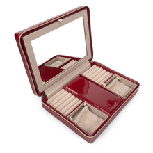 Load image into Gallery viewer, Pearl Large Jewelry Travel Case, Fuchsia
