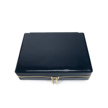 Load image into Gallery viewer, Pearl Large Jewelry Travel Case, Navy
