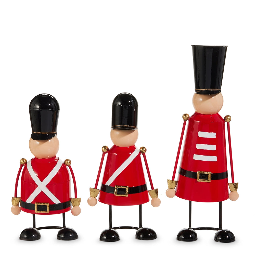 Short Red, White, & Black Nutcracker