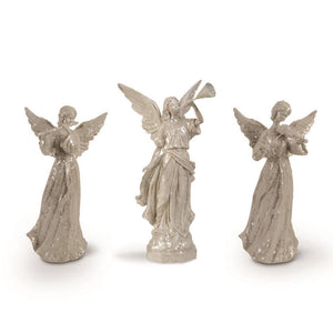 White Glitter Angel