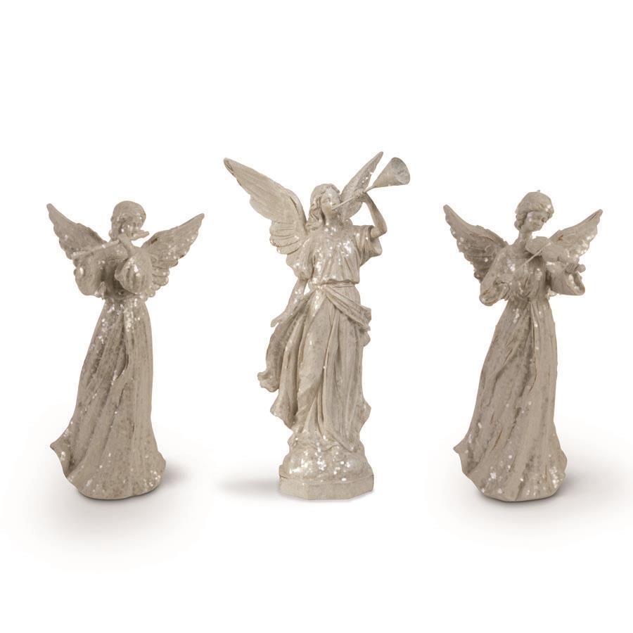 White Glitter Angel