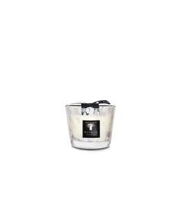 Baobab Candle Pearls White (Max10)