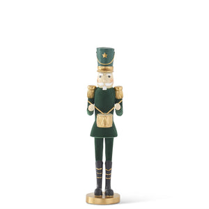 18" Dark Green Velvet Soldier