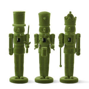 Green Velvet Nutcracker