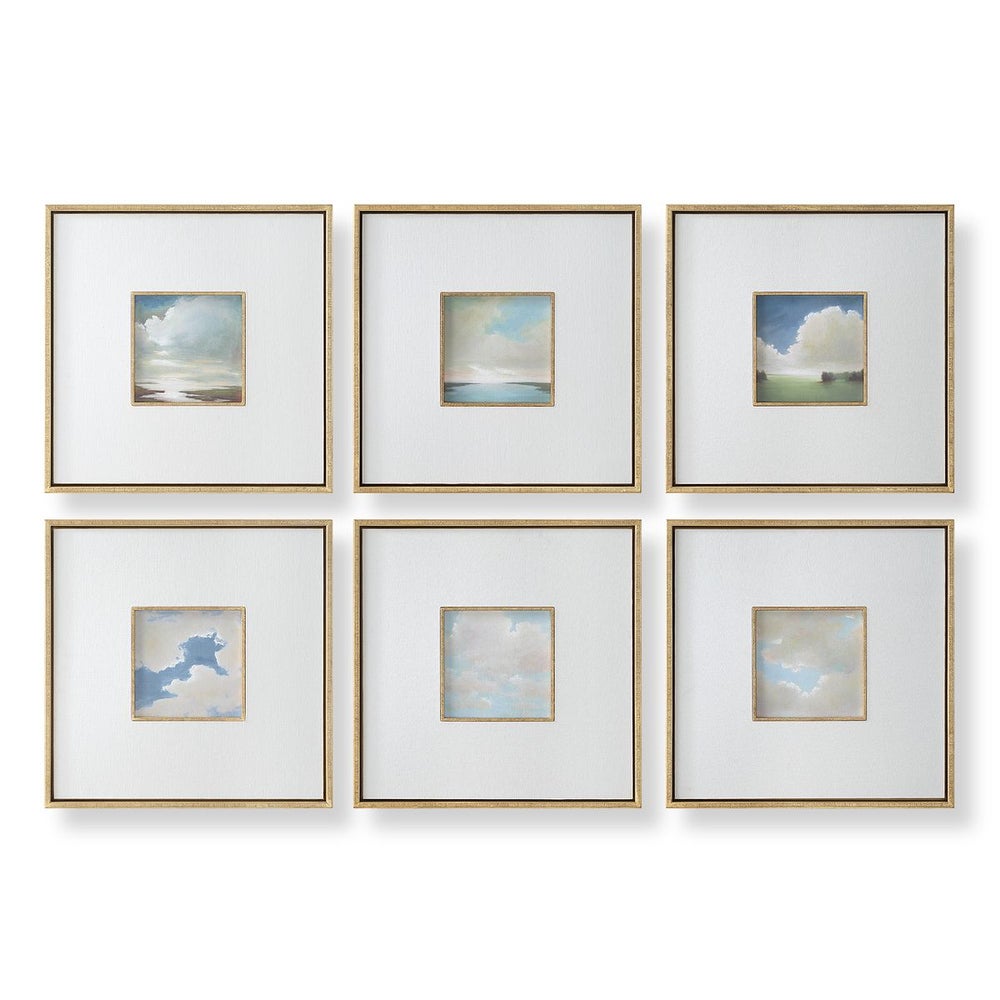 Cumulation Framed Canvas