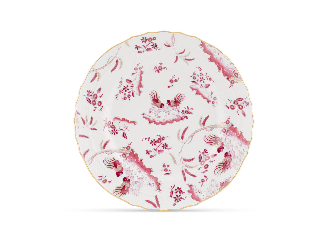 Ginori Oro Di Doccia Magenta Dinner Plate