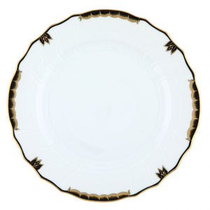 Herend Princess Victoria Black Dinner Plate