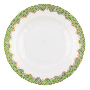 Herend Fish Scale Evergreen Dinner Plate