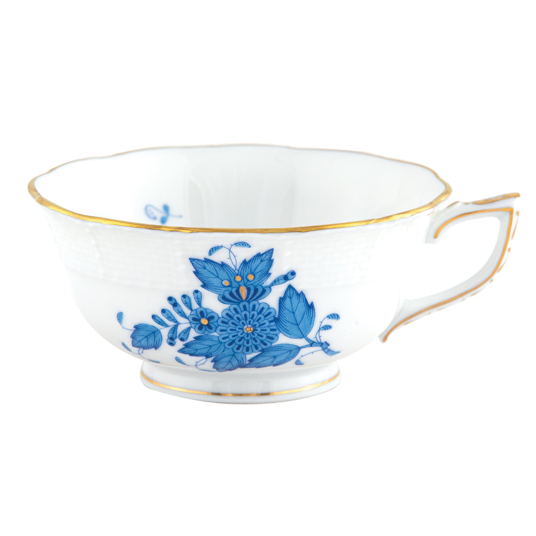 Herend Chinese Bouquet Blue Tea Cup
