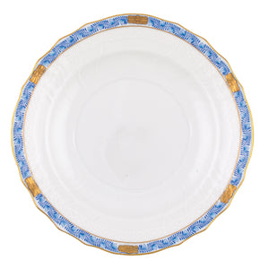 Herend Chinese Bouquet Garland Blue Salad Plate