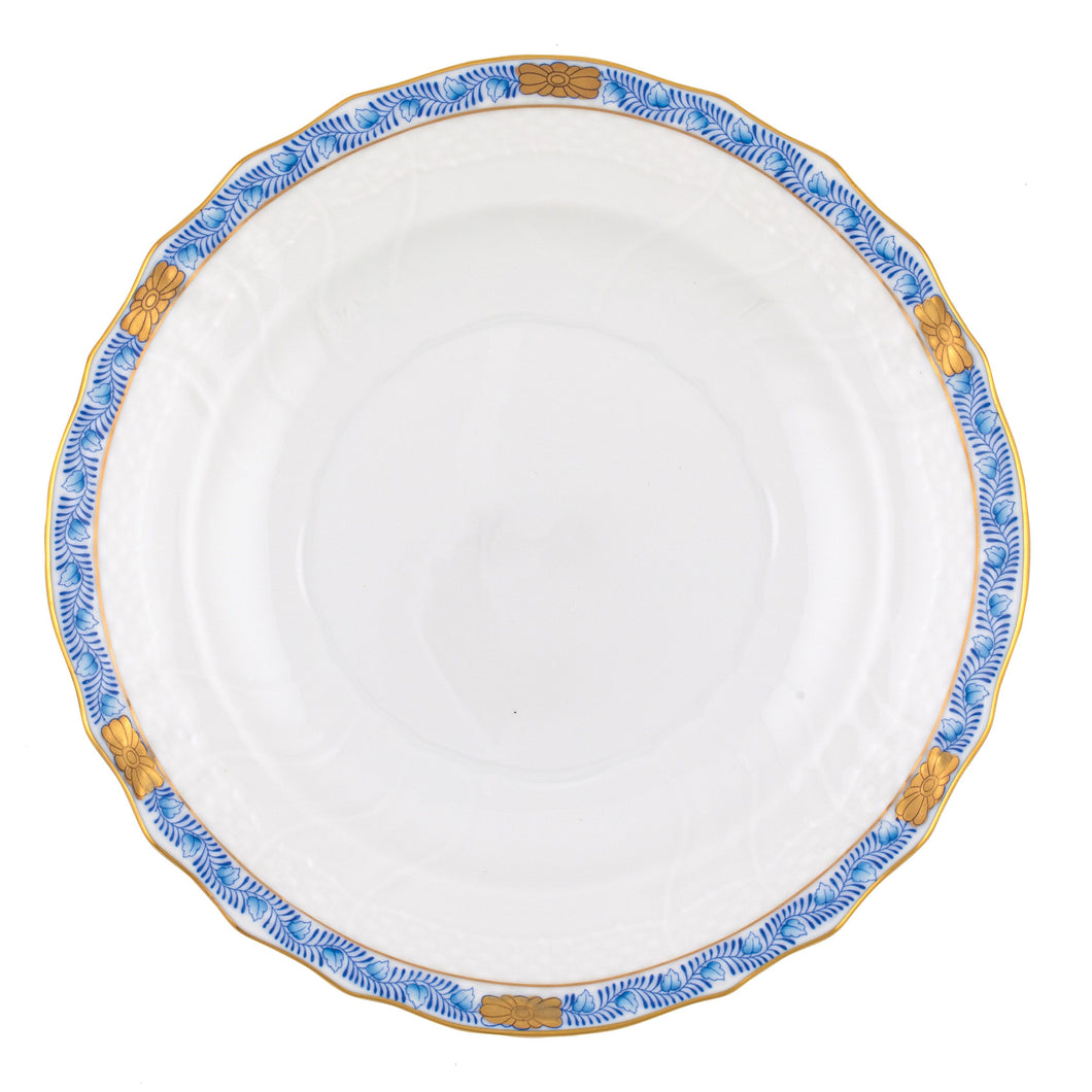 Herend Chinese Bouquet Garland Blue Salad Plate