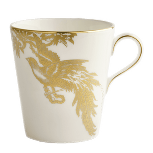 Royal Crown Derby Gold Aves Motif Mug