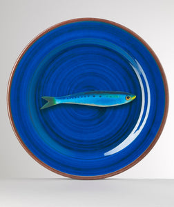 Aimone Salad Plate, Blue