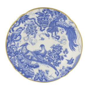 Royal Crown Derby Blue Aves Tea Saucer