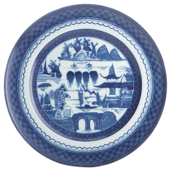 Mottahedeh Blue Canton Dessert Plate