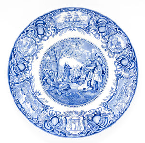 Georgia Blue Dinner Plate