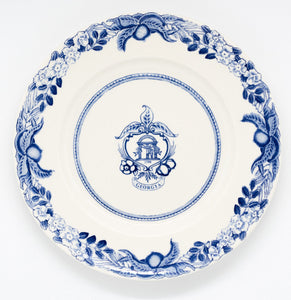 Georgia Blue Salad Plate