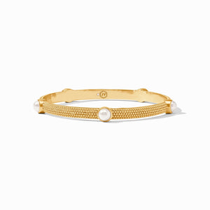 Cabochon Bangle- Pearl M