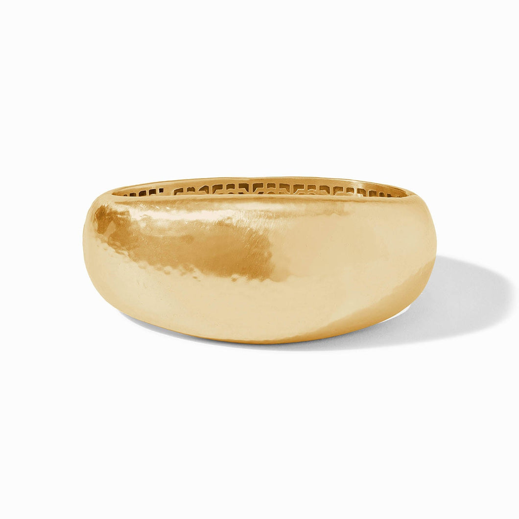 Catalina Statement Hinge Bangle- Gold OS