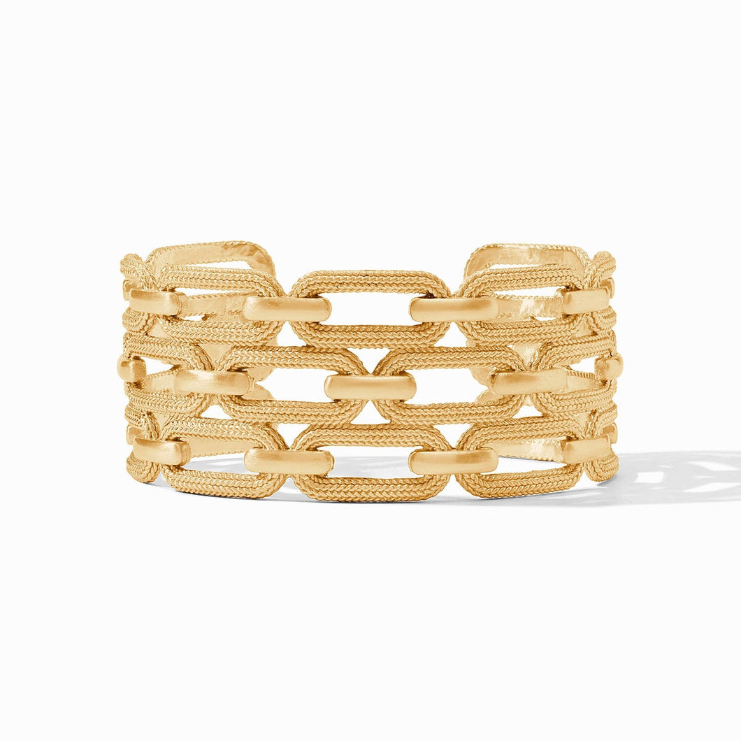 Cheval Paperclip Cuff- Gold OS
