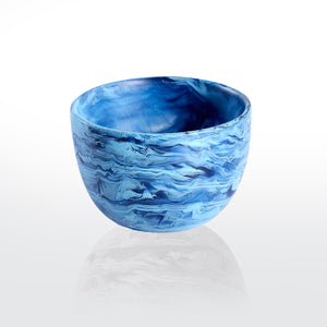 Deep Small Bowl- Denim Swirl