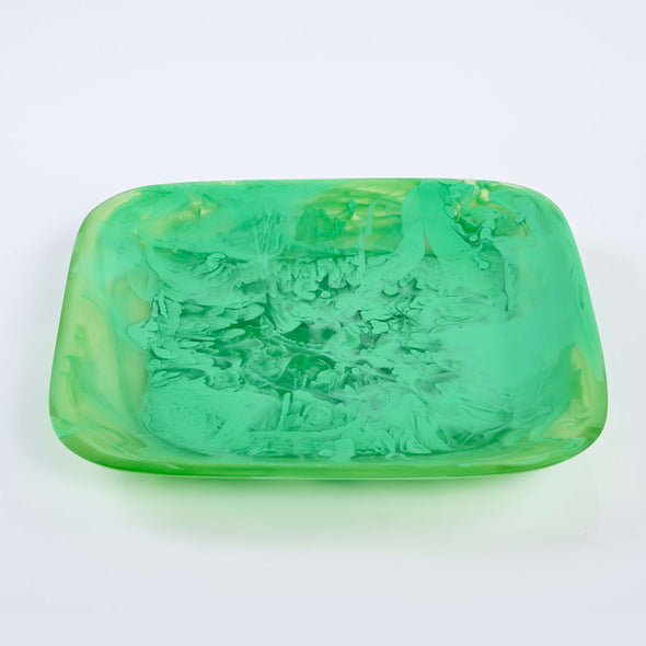 Square Large Tray- Peridot